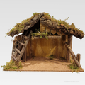 11" LED Italian Lighted Stable - Fontanini® 5" Collection #50441