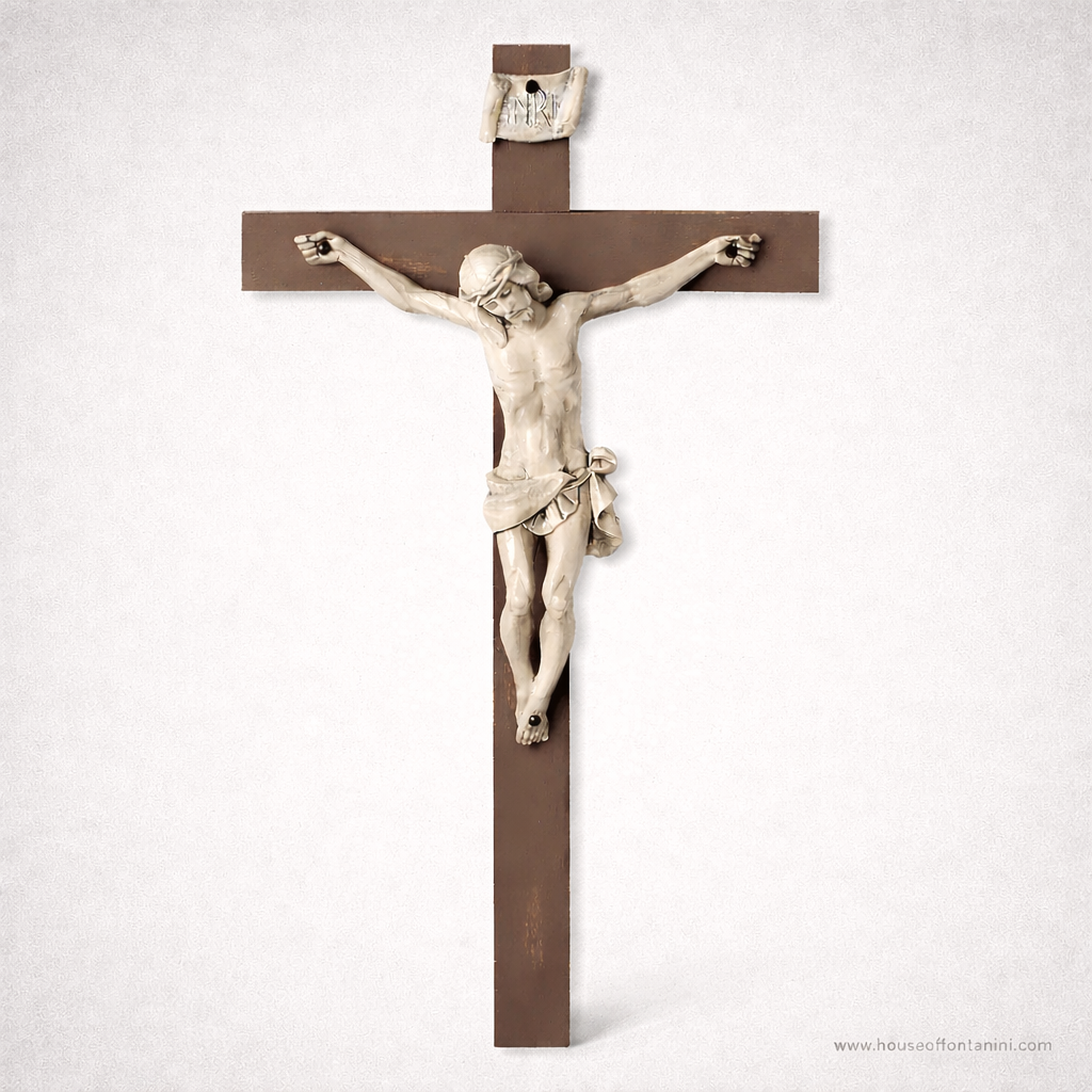 12"H Crucifix - Fontanini® Carrara Finish #50608